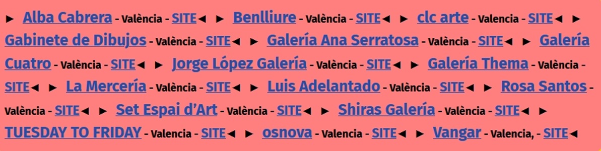 Abierto Valencia, SPAIN 2026 - September 17 > 20, 2026 @asociaciolavac