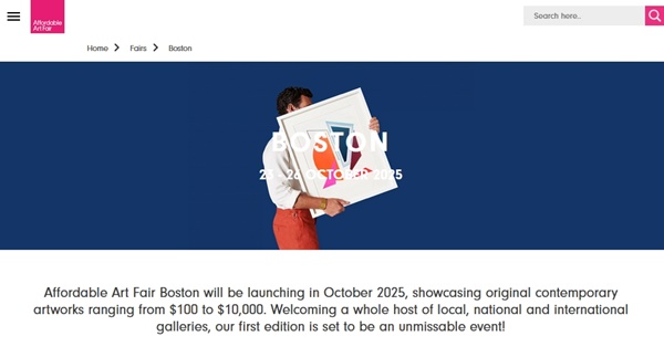 Affordable Art Fair 2025 Boston MA, USA - 23 > 26 October 2025 @AAFBOSTON