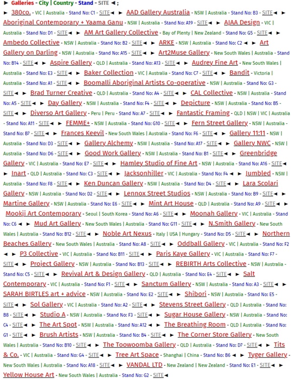 Affordable Art Fair 2025 Sydney AUSTRALIA - 6 > 9 November, 2025 @affordableartfairau