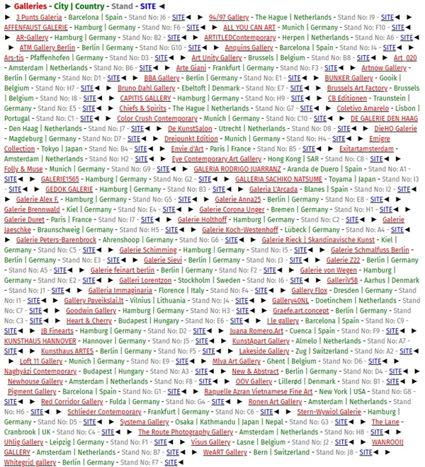 Affordable Art Fair 2025 Hamburg, GERMANY - November 13 > 16, 2025 @affordableartfairDe