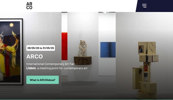 ARCOlisboa 2026, PORTUGAL -  May 28 > 31, 2026 @feriaarco