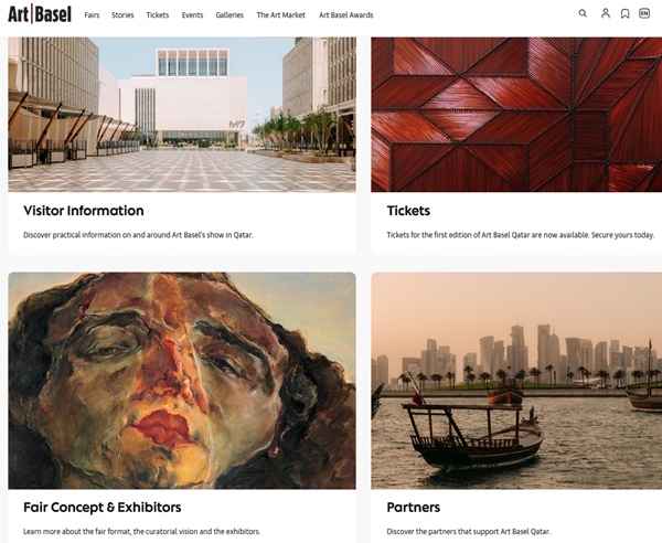 Art Basel Doha 2026, QATAR -  5 > 7 February, 2026 @ArtBasel