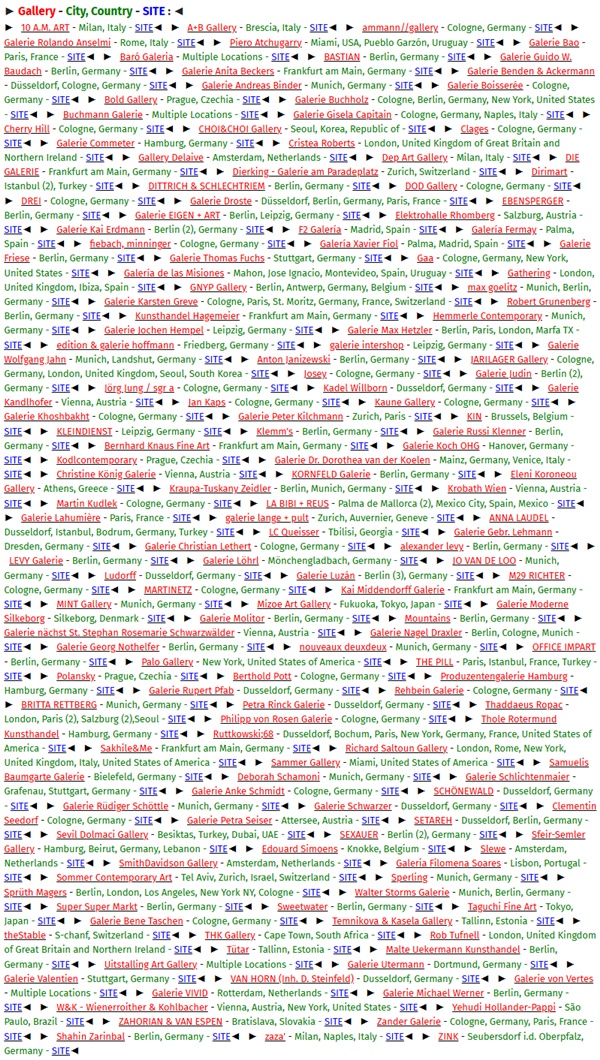 Art Cologne 2025, Cologne GERMANY - 6 > 9 November, 2025 @artcologne_km