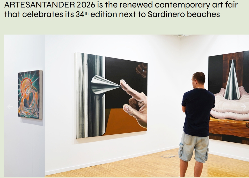 43 galleries at ArteSantander 2026, SPAIN - July 2 > 5, 2026 @FeriaARTESANTANDER