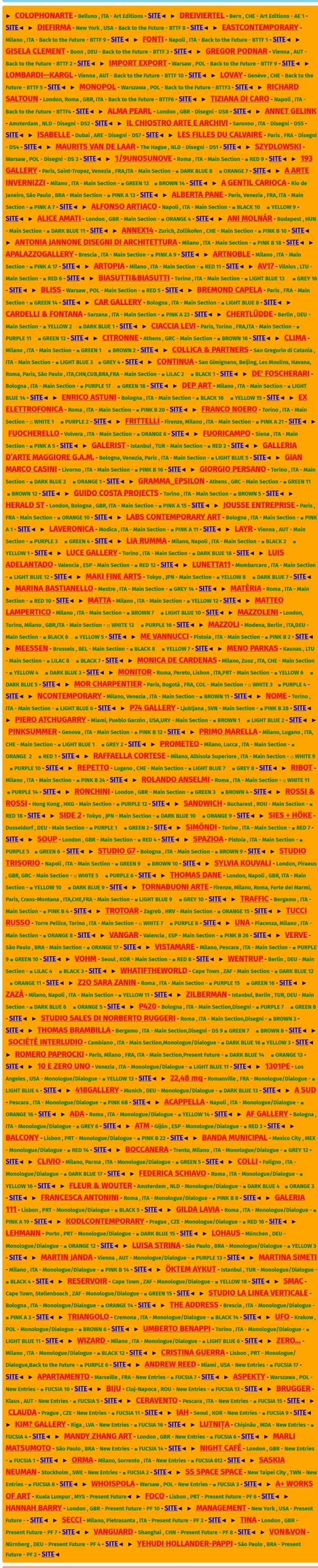 Artissima 2026, Turin ITALY - October 30 > November 1 2026 @ArtissimaFair