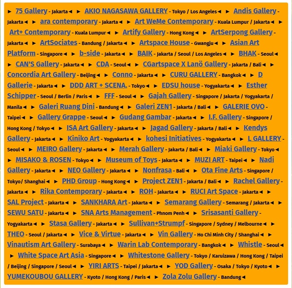 Art Jakarta, INDONESIA - October 2 > 4, 2026 @artjakarta
