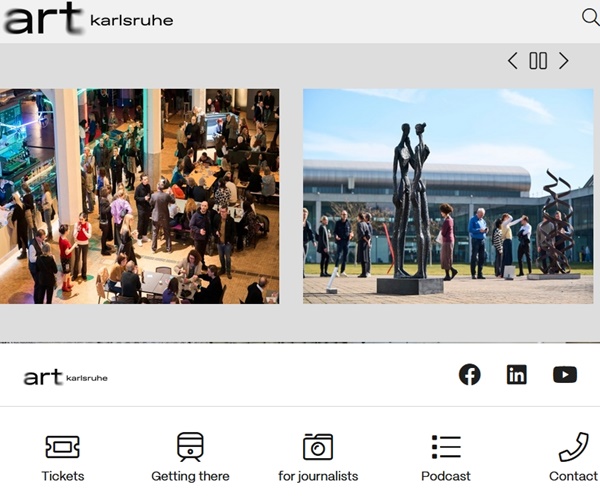 artkarlsruhe 2026, St. Moritz SWITZERLAND  - 12 > 15 February, 2026 @artkarlsruhecircle