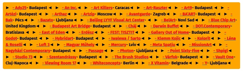 click to enlarge- double click to reduce ART MARKET 2026, Budapest HUNGARY - October 15 > 18, 2026 @ArtMarketBudapest