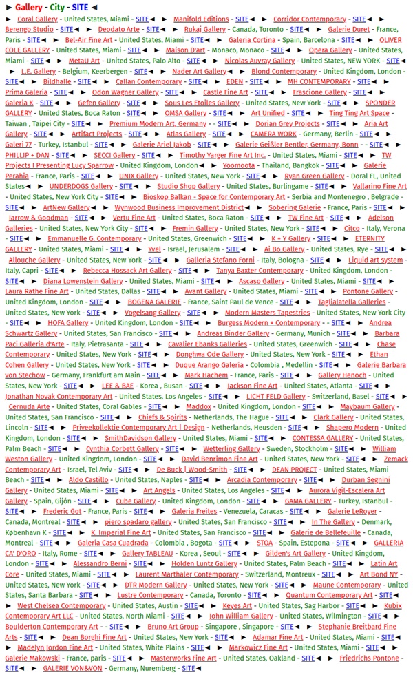 Art Miami 2025 - 2 > 7 December 2025 @artmiamifairs