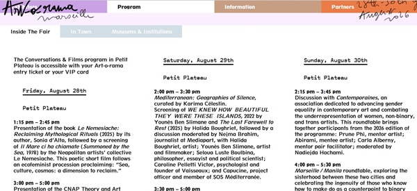 ART-O-RAMA 2026 Marseille, FRANCE - August 28 > 30, 2026 @artorama_marseille