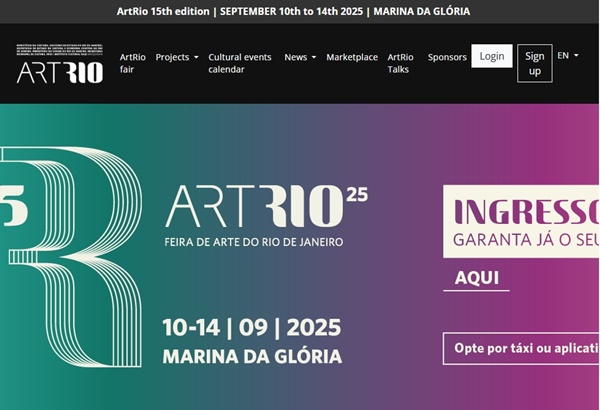 ArtRio 2025 Rio de Janeiro, BRAZIL - September 10 > 14, 2025 @feriaartrio