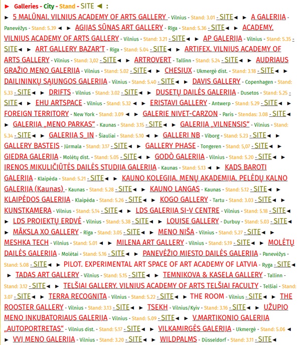 Art Vilnius 2025 , LITHUANIA - October 3 > 5, 2025 @ArtVilnius