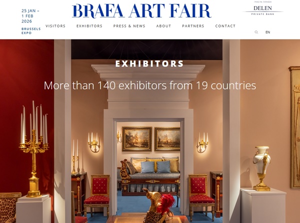 78 Modern and Contemporary Art’s galleries at BRAFA ART FAIR 2026, Brussels, BELGIUM -  25 January > 1 February, 2026 @brafaartfair