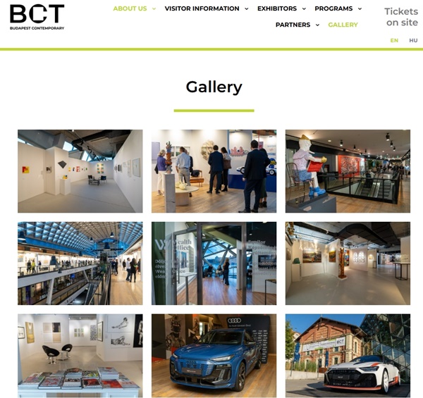 Budapest Contemporary 2025, Budapest HUNGARY - September 25 > 28, 2025 @BudapestContemporary