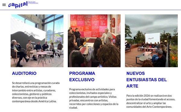 CAPITAL Feria de Arte latinoamericano 2026 Cordoba, Argentina  - March 12 > 15, 2026 @capitalferia