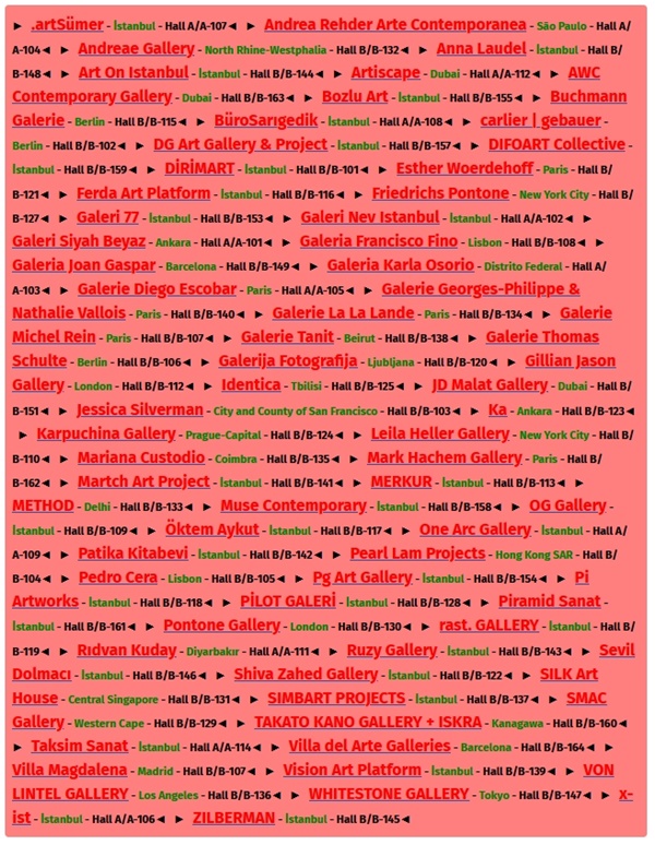 contemporary istanbul 2026, Istanbul TURKEY - September 23 > 27, 2026 @Contemporaryist