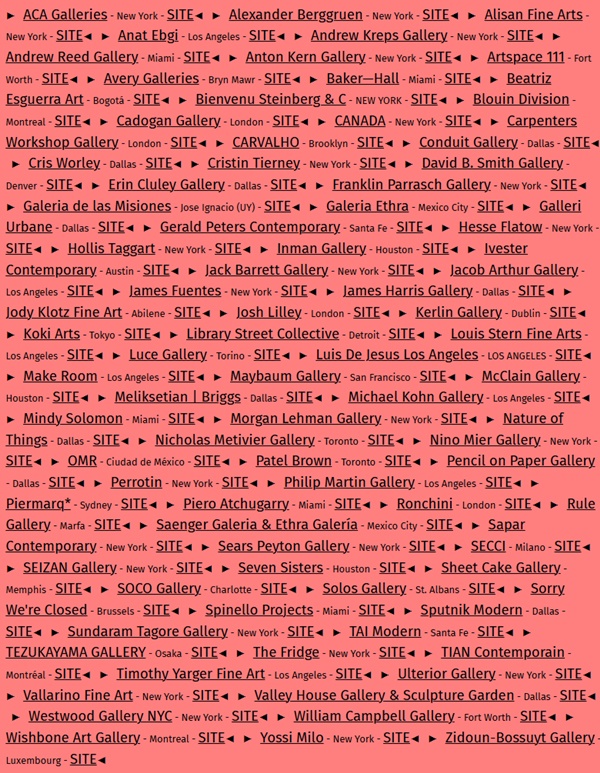 Dallas Art Fair USA 2026 - April 16 > 19, 2026 @DallasArtFair