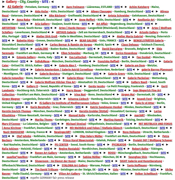 discovery art fair Frankfurt 2025, Frankfurt GERMANY - November 7 > 9, 2025 @discoveryartfair