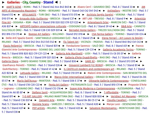 ExpoArte 2026, Montichiari BS, ITALY - 20 > 22 February, 2026 @expoartemontichiari