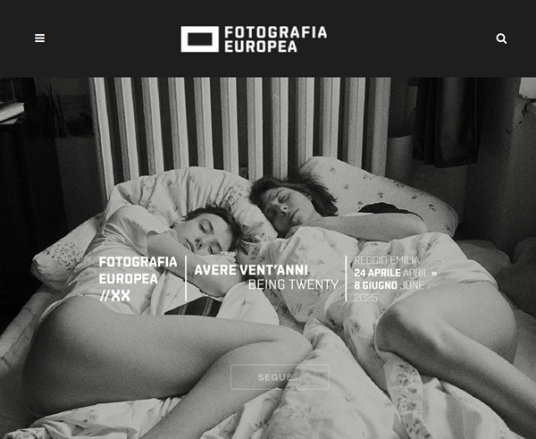 click to enlarge- double click to reduce FOTOGRAFIA EUROPEA 2025 Reggio Emilia, ITALY - April 24 > June 8, 2025 @FotoEuropea