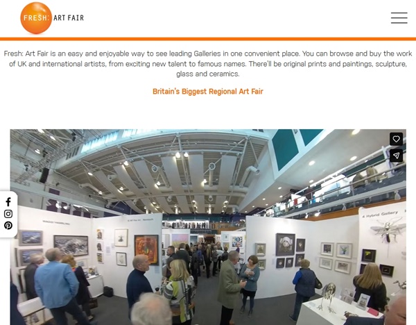 FRESH ART FAIR - Alexandra Palace 2026 London - 30 January > 1 February 2026 @FreshArtFair