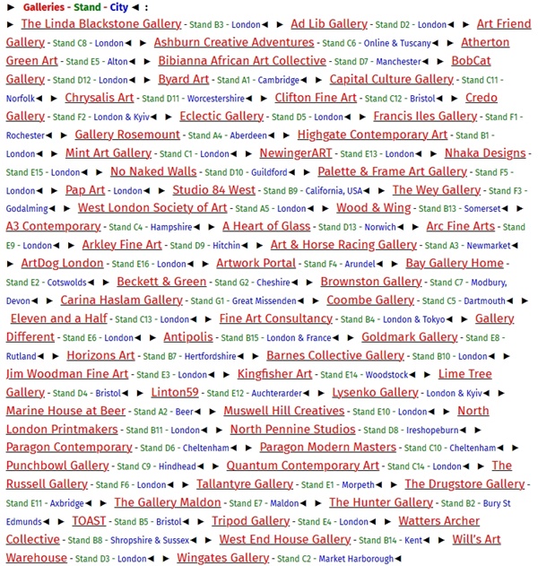 FRESH ART FAIR - Alexandra Palace 2026 London - 30 January > 1 February 2026 @FreshArtFair