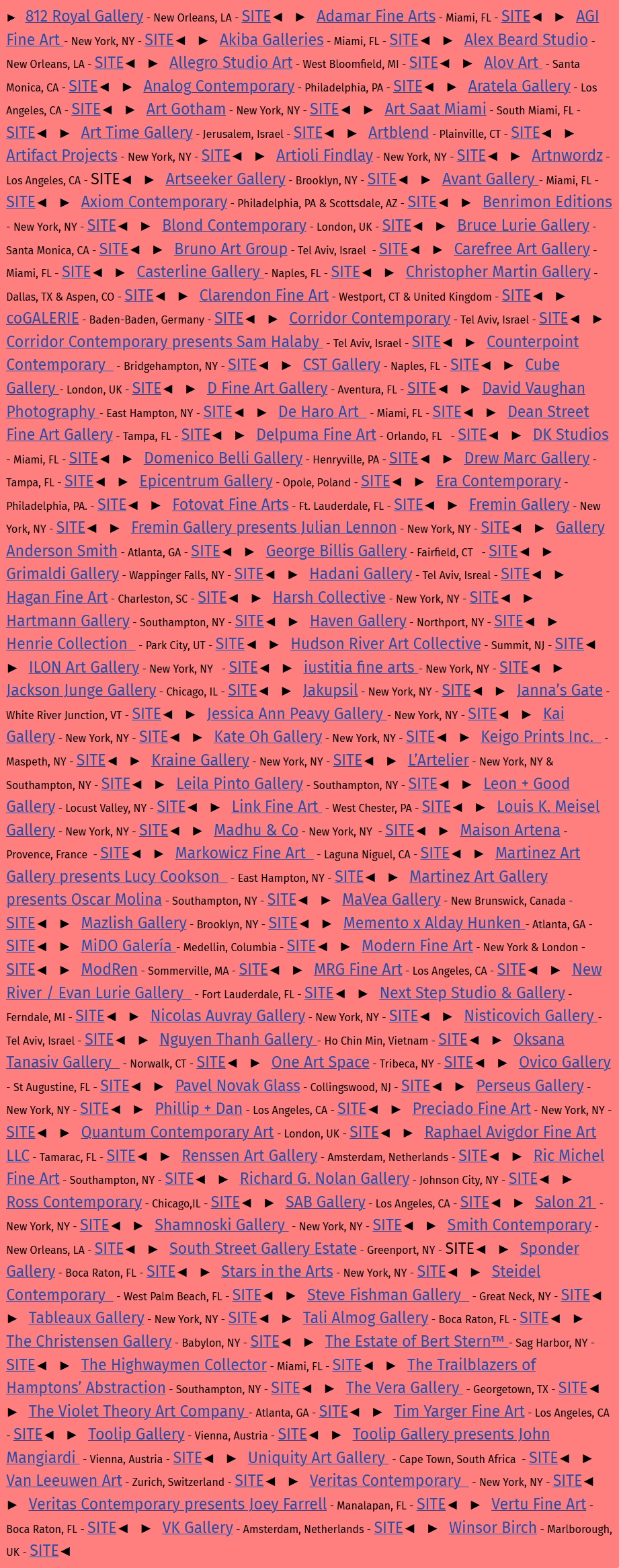 HAMPTONS ART FAIR 2026 - July 9 > 12, 2026 @arthamptonsfair