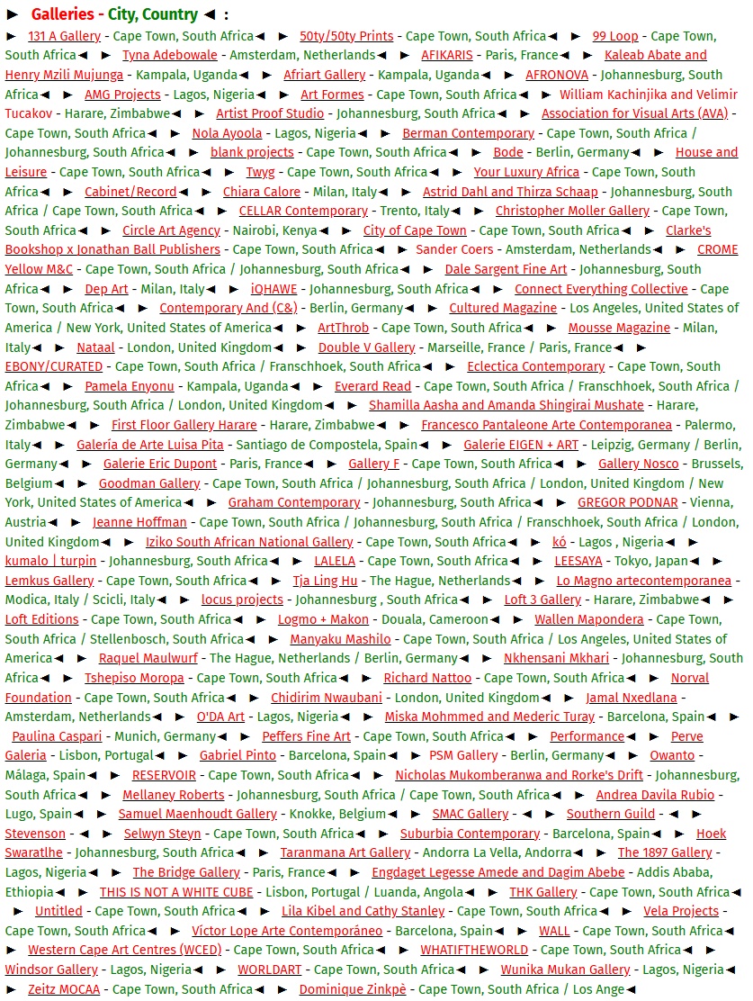 Investec Cape Town SOUTH AFRICA Art Fair 2026 - 20 > 22 February, 2026 @ICTArtFair