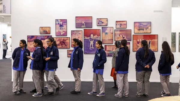 98 galleries at India Art Fair 2026, New Delhi, INDIA - February 5 > 8, 2026 @India_ArtFair