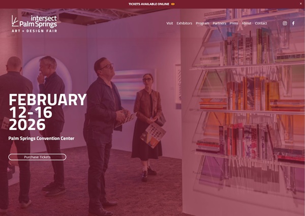 intersect Palm Springs ,USA  2026 - February 12 > 16, 2026 @artpalmsprings