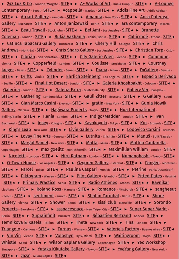 LISTE Art Fair Basel, SWITZERLAND 2026 - June 15 > 21, 2024 @listeartfair.ch
