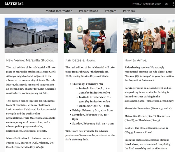 MATERIAL FAIR 2026, Mexico City MEXICO - 5 > 8 February, 2026 @materialfair