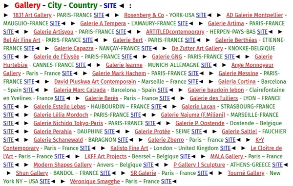 click to enlarge- double click to reduce moderne ART FAIR 2025, Paris FRANCE - 23 > 26 October, 2025 @moderneartfair