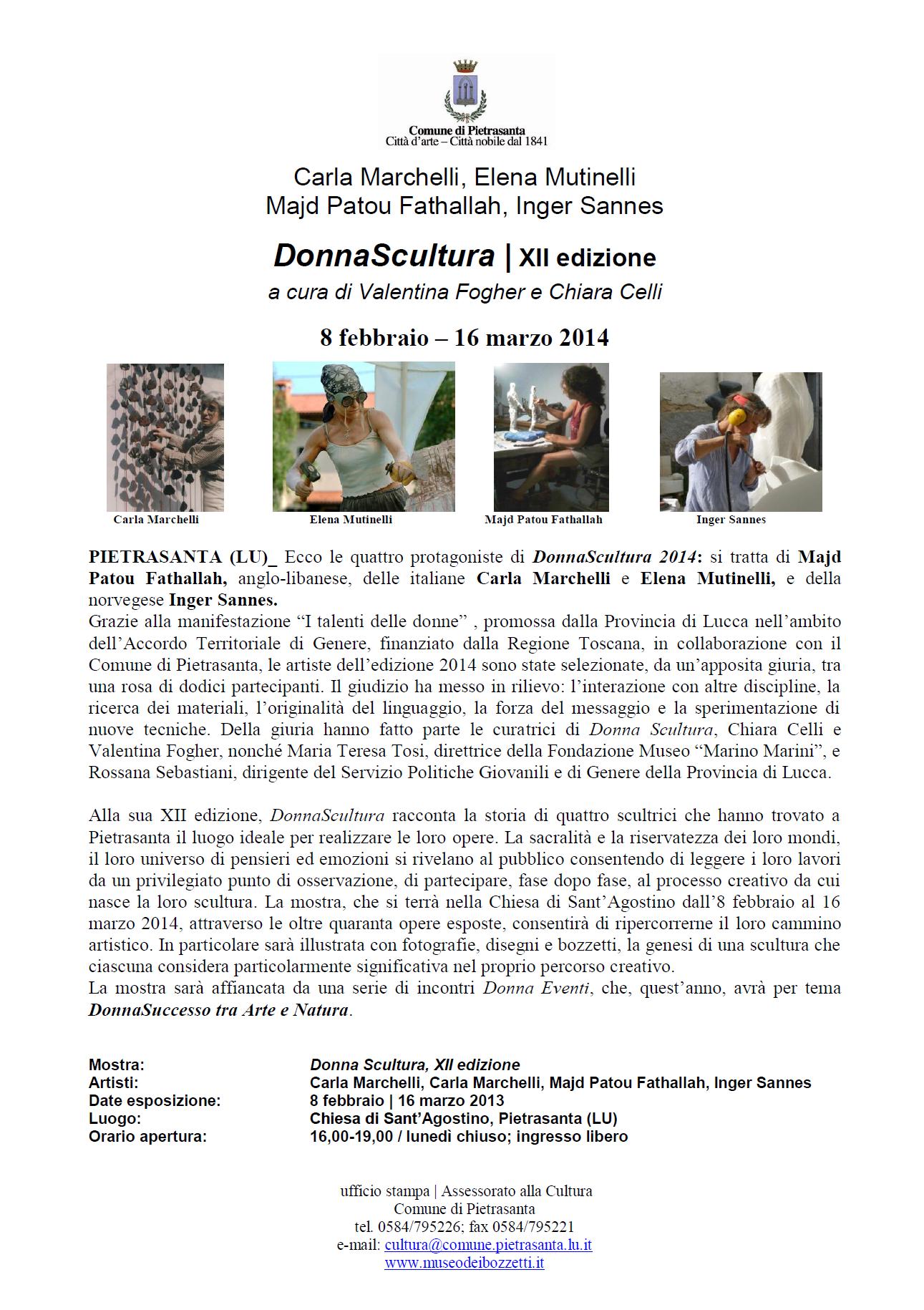 Donna scultura