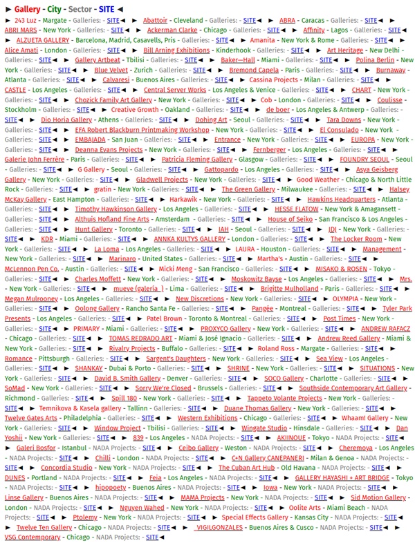 NADA Miami 2025, USA - December 2 > 6, 2025  @newartdealers