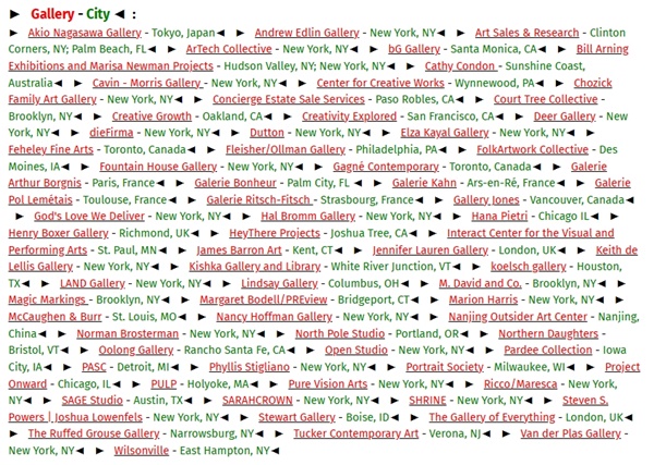 outsider art fair 2026, New York, USA - March 19 > 22, 2026 @OutsiderArtFair