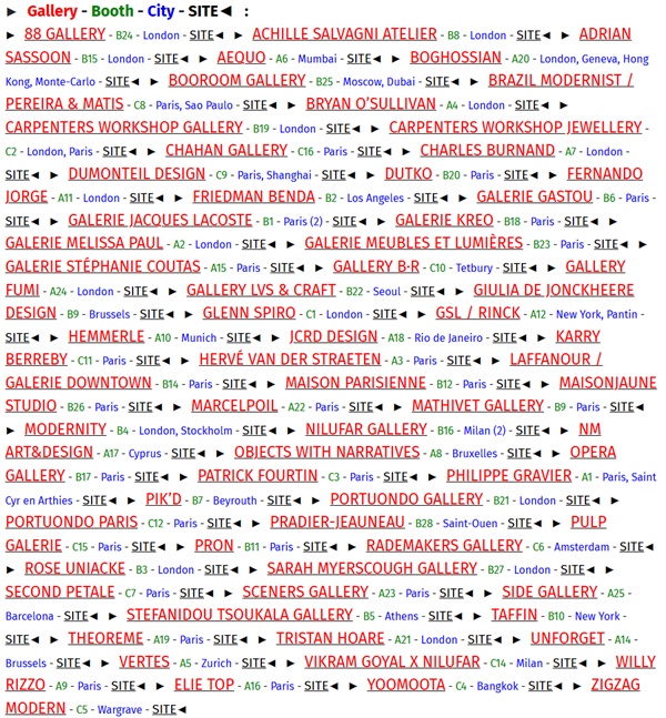 PAD London 2025, UNITED KINGDOM - 14 > 19 October 2025 @paddesignartfair