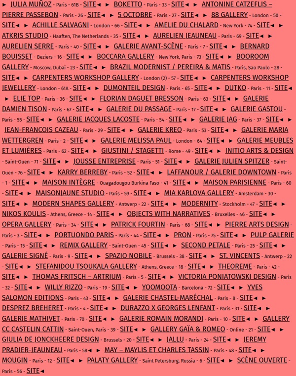 PAD Paris 2026, Paris, FRANCE - 8 > 12 April 2026 @paddesignartfair