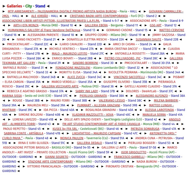 Pavia Art Talent 2025  Belgioioso (PV), ITALY - 22 > 23 November, 2025 @PatPavia