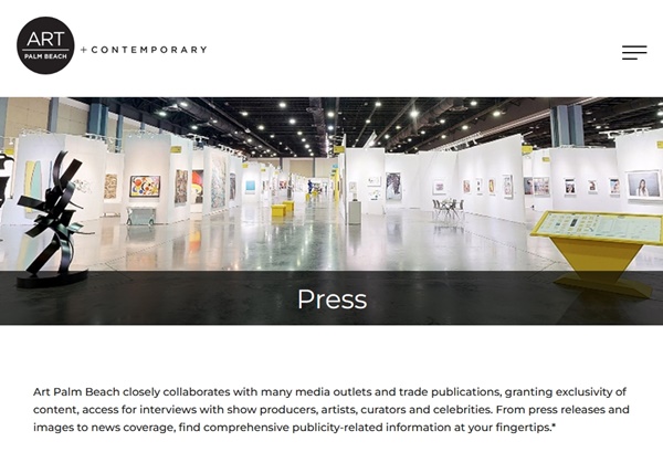 ART PALM BEACH 2026,Palm Beach FL U.S.A. - 28 January > 1 February, 2026 @ArtPalmBeach