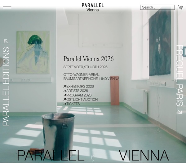 click to enlarge- double click to reduce Parallel Vienna 2026 Wien AUSTRIA - 9 > 13 September, 2026 @parallelvienna