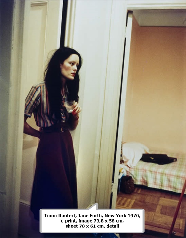 Timm Rautert, Jane Forth, New York 1970, c-print, image 73,8 x 58 cm, sheet 78 x 61 cm, detail