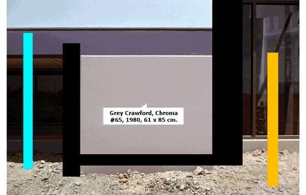 Grey Crawford, Chroma #65, 1980, 61 x 85 cm.