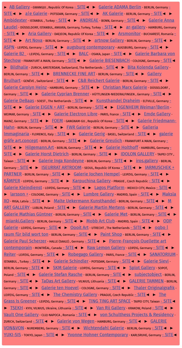 click to enlarge- double click to reduce POSITIONS Berlin Art Fair 2026 - September 10 > 13 2026 @positionsberlin