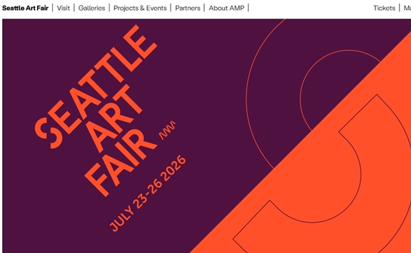 104 galleries at SEATTLE ART FAIR 2026, USA - July 23 > 26, 2026 @seattleartfair