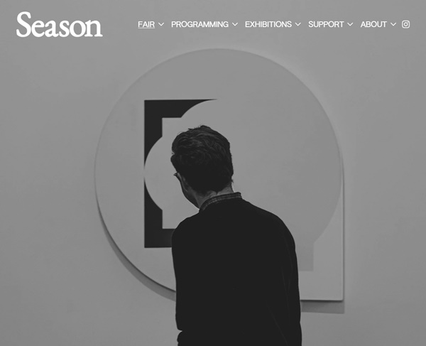 11 galleries at Season Fair 2026, Detroit MI U.S.A. - September 11 > 13, 2026 @seasonfair