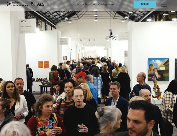 click to enlarge- double click to reduce 105 galleries at SYDNEY CONTEMPORARY 2026, Sydney AUSTRALIA - 3 > 6 September 2026 @sydcontemporary