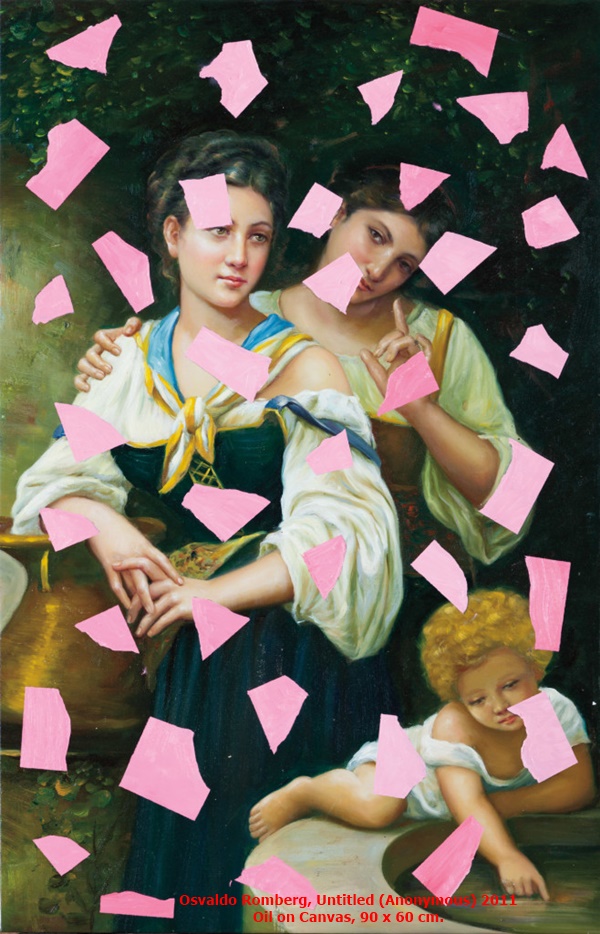 Osvaldo Romberg, Untitled (Anonymous) 2011 
Oil on Canvas, 90 x 60 cm.